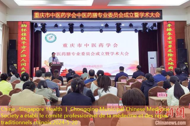 Chine -Singapore Health 丨 Chongqing Municipal Chinese Medicine Society a établi le comité professionnel de la médecine et des repas traditionnels chinois